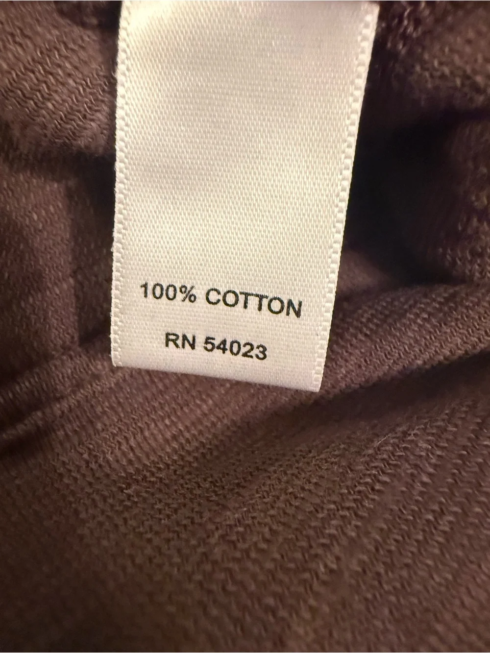 Banana Republic Dark Brown Long-Sleeve Polo with Dual Chest Pockets